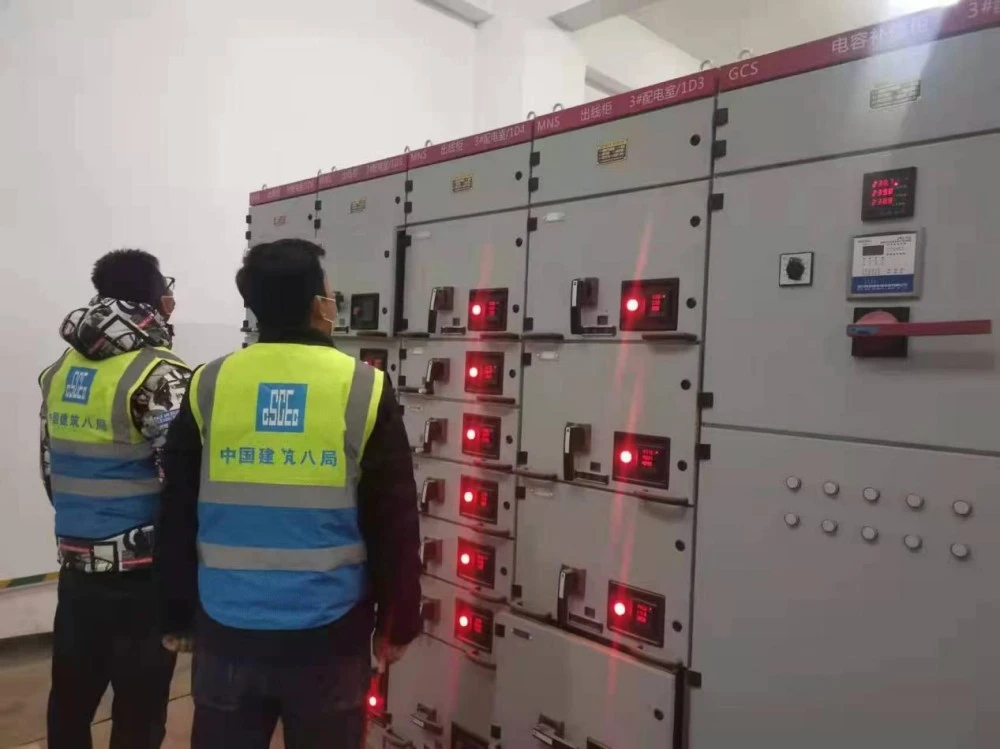 Caso di studio del sistema di distribuzione dell'energia per un progetto di costruzione cinese