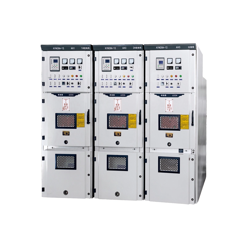 Quadro ad alta tensione con interblocco a cinque misure di tipo centrale KYN Quadro ad alta tensione con interblocco a cinque misure di tipo centrale KYN